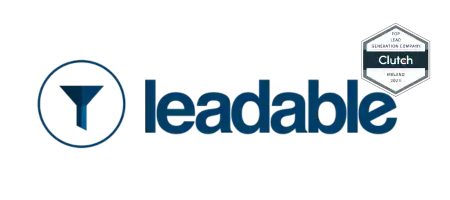 Leadable logo — Agentyug client, full ABM transition and lead generation